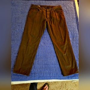 LEDBURY FRANKLIN 5 POCKET HERRINGBONE STAGE BROWN